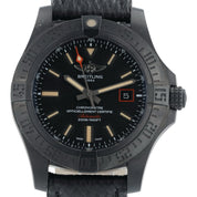 Breitling Avenger Blackbird Titanium Black Dial 44mm Automatic Mens Watch V17311