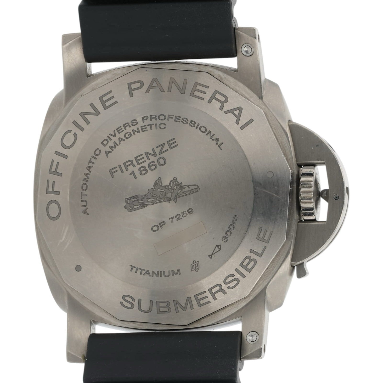Panerai Submersible Black Dial Titanium 47mm Automatic Men’s Watch PAM01389