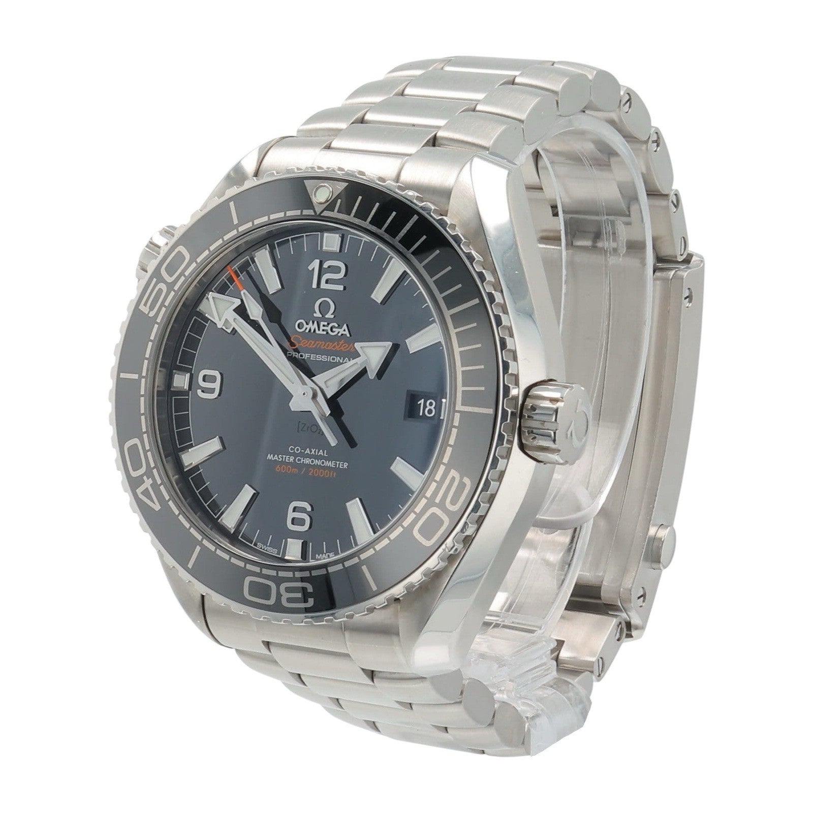 Omega Seamaster Steel Black Dial 43.5mm Automatic Mens Watch 215.30.44.21.01.001