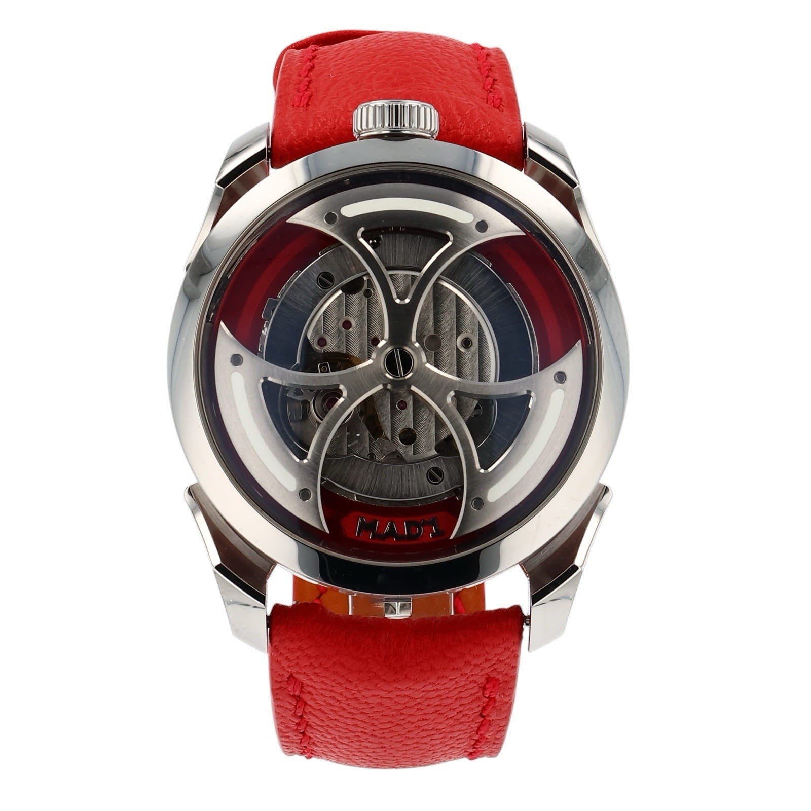 MB&F M.A.D 1 Stainless Steel Red Dial 42mm Automatic Movement Men’s Edition 1