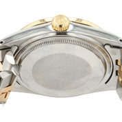 Rolex Datejust 36 Gold & Steel Mother Of Pearl Dial 36mm Automatic Men’s 16013