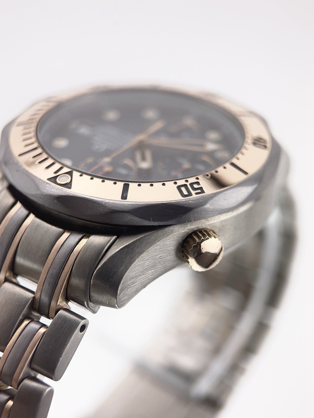 Omega Seamaster Chrono Titanium Blue Dial 42mm Automatic Men’s Watch 2296.80.00