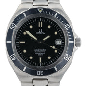 Omega Seamaster Stainless Steel Black Dial 38mm Automatic Men's Watch 368.1051
