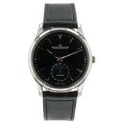 LeCoultre Ultra Thin Moon Black Dial Stainless Steel 39mm Auto Watch Q1368470