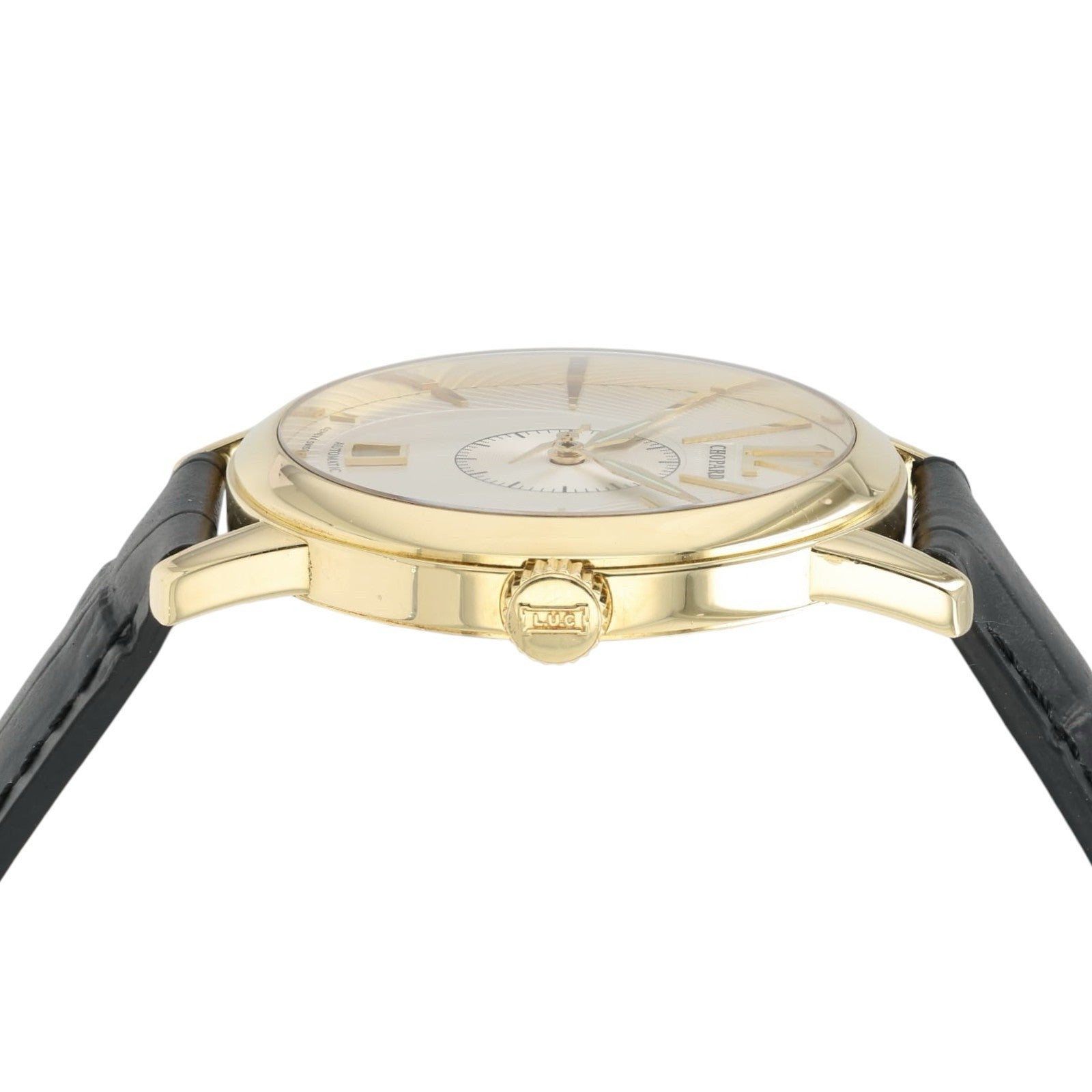 Chopard L.U.C. Silver Dial 18k Yellow Gold 39mm Automatic Men’s Watch 1880