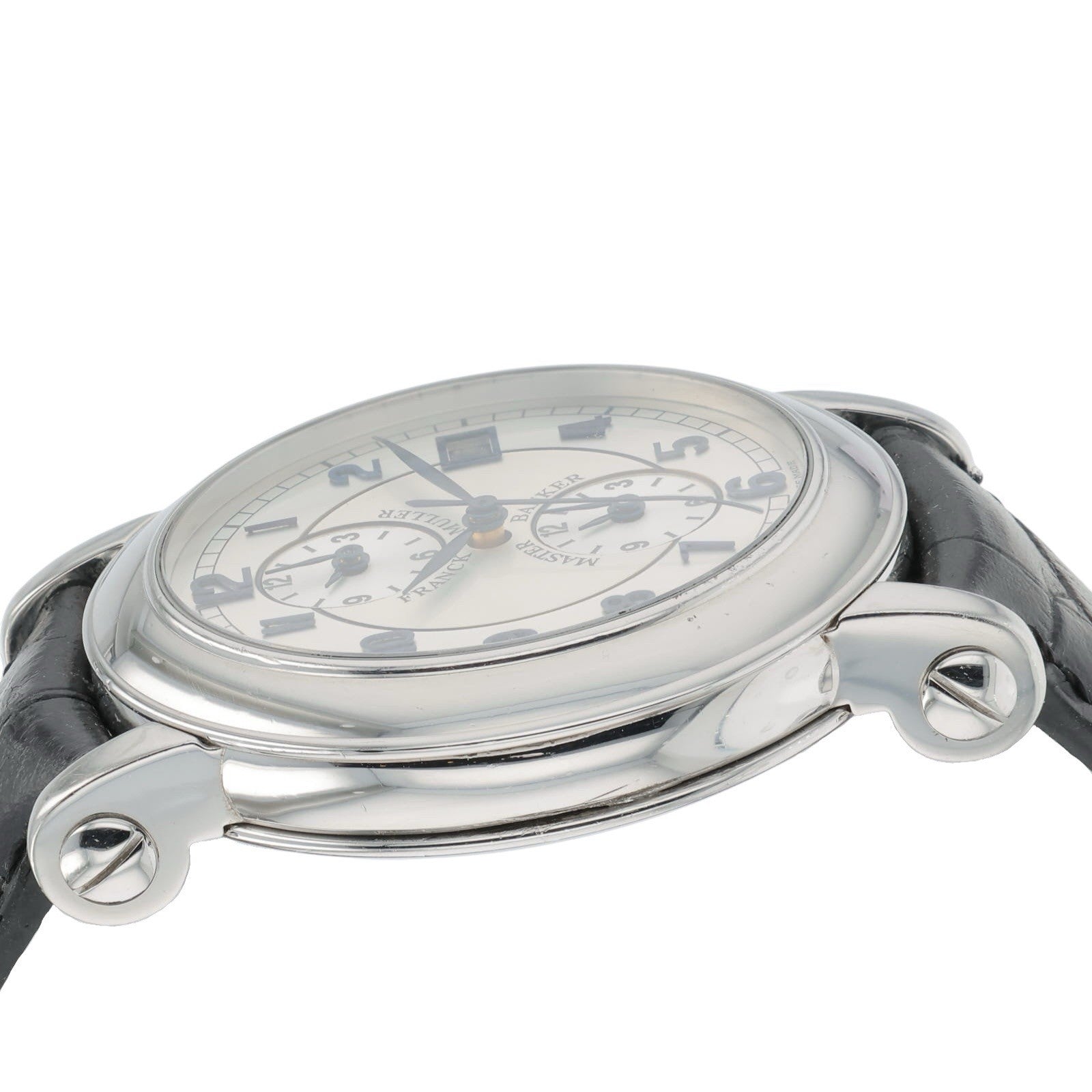 Franck Muller Master Banker Steel Silver Dial 39mm Automatic Mens 7000MB