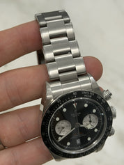 2022 Tudor Black Bay Chronograph 79360N 41mm Black Dial Stainless - Box Papers