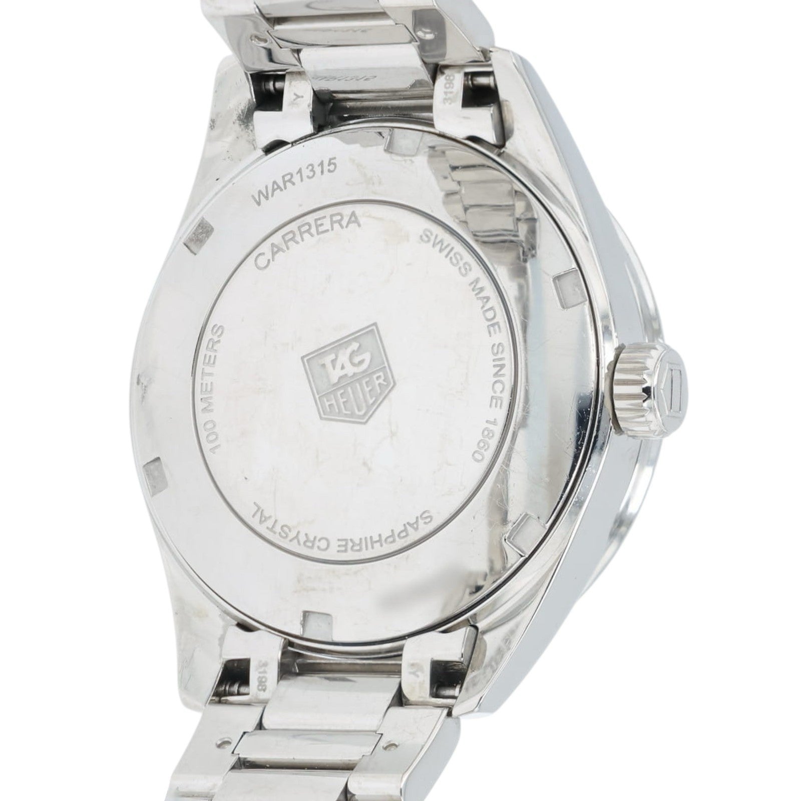 Tag Heuer Carrera Lady MOP Dial Stainless Steel 32mm Quartz Men’s Watch WAR1315