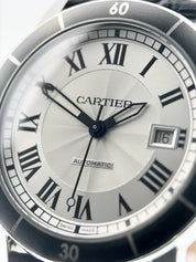 Cartier Ronde de Cartier Stainless Steel Silver Dial 42mm Automatic WSRN000