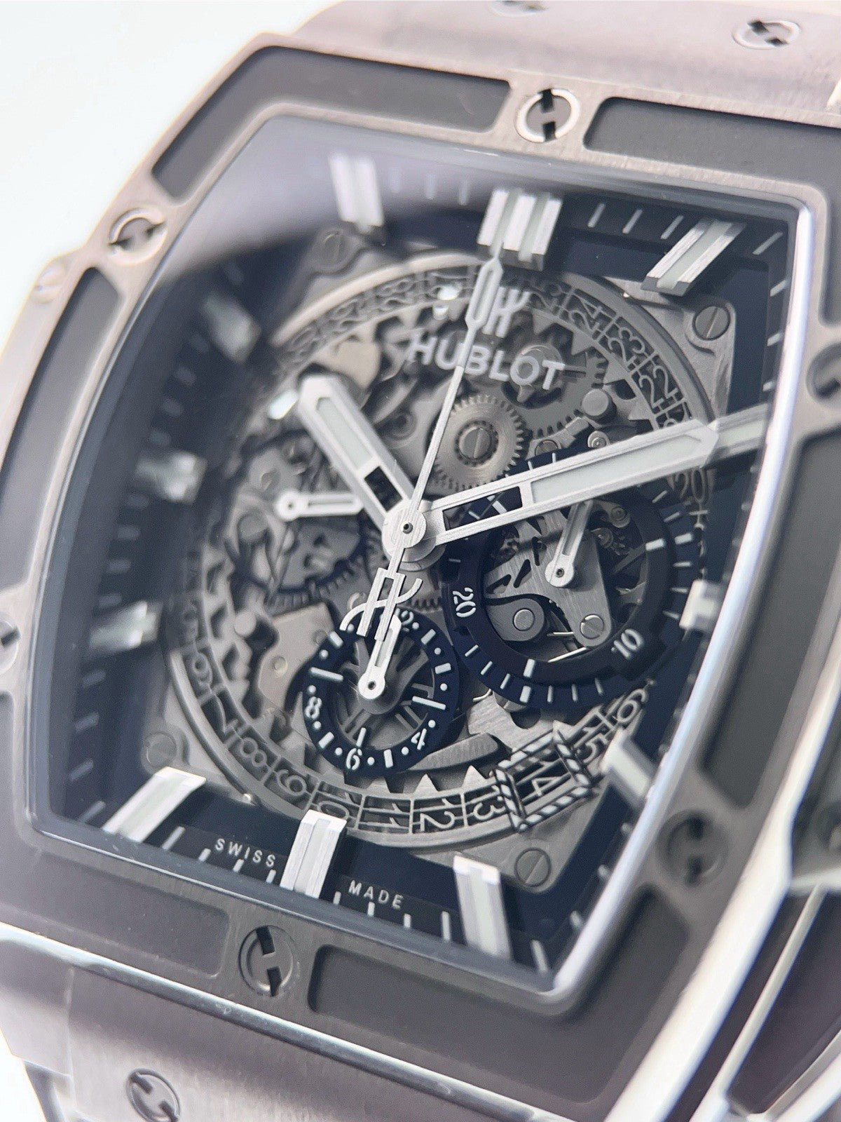Hublot Spirit Of Big Bang Titanium Skeleton Dial 45mm Automatic Men's Watch
