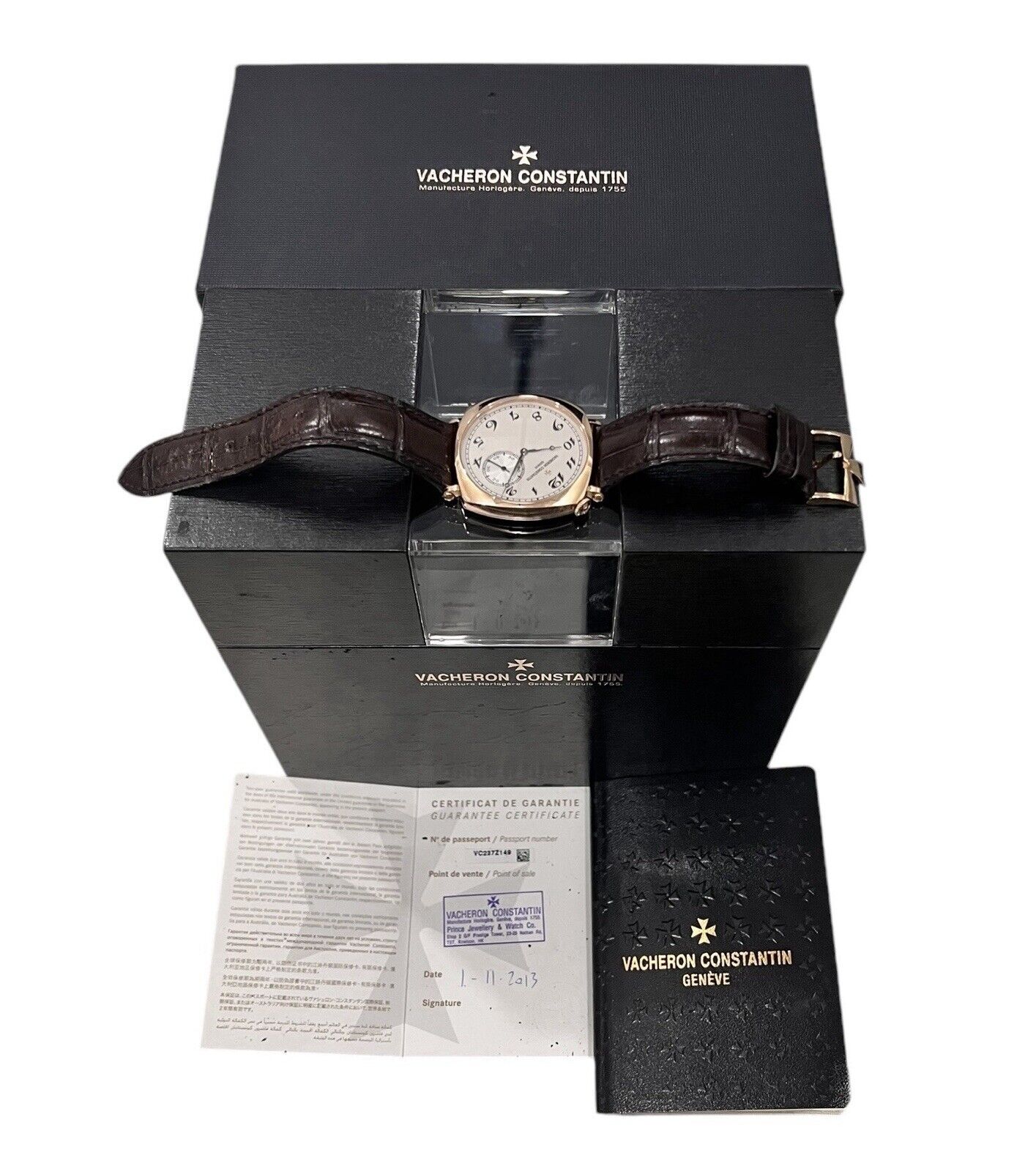 Vacheron Constantin Historiques 18k Rose Gold 40mm Manual Wind Men’s Watch 82035