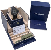 Panerai Luminor Navy Seals Carbon Black Dial 44mm Automatic Men’s Watch PAM01419