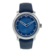 Ming Blue Stainless Steel Blue Dial 17.09