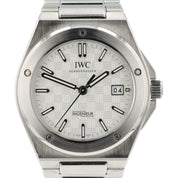 IWC Ingenieur White Dial Stainless Steel 40mm Automatic Men’s Watch IW328902