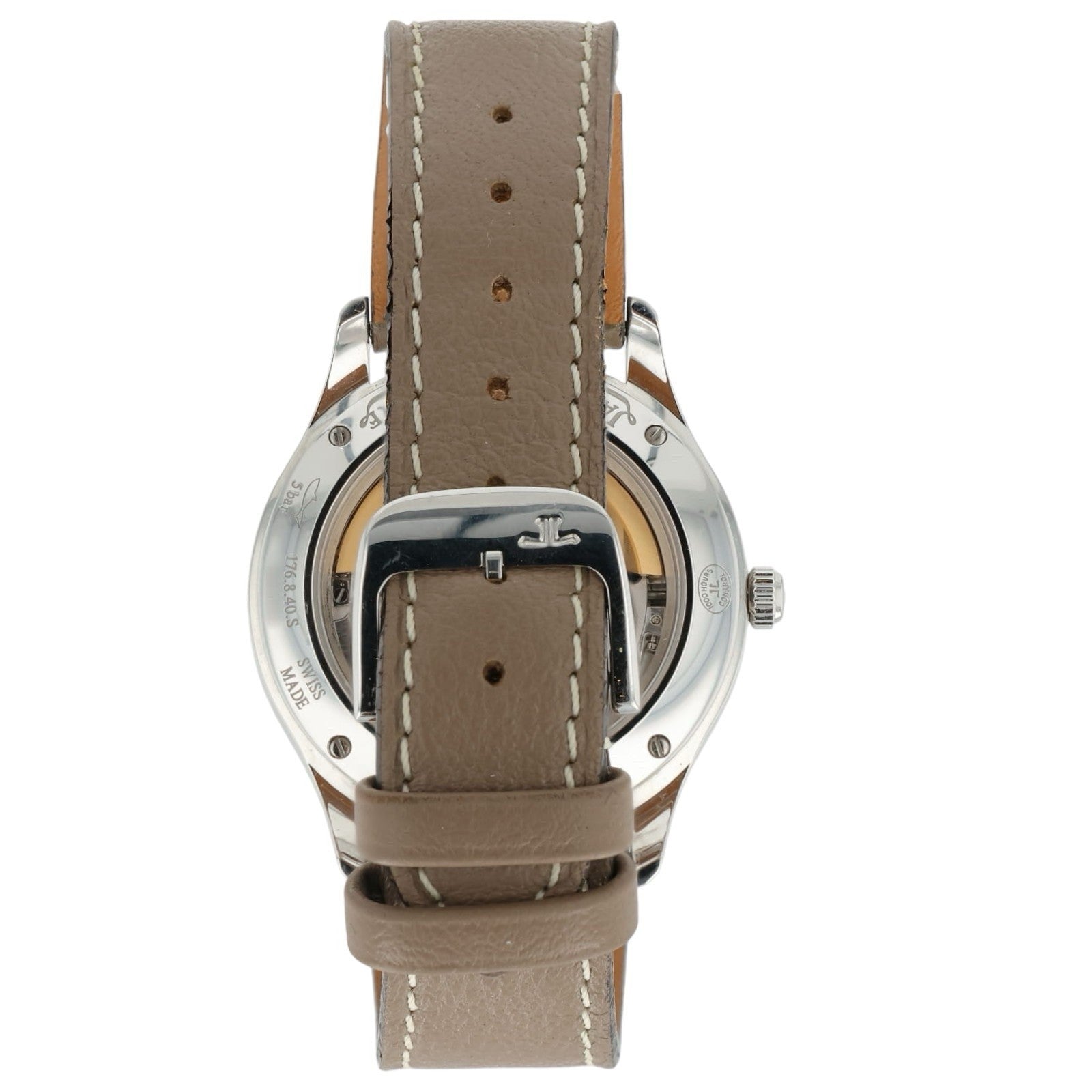 LeCoultre Master Control Date Silver Dial Steel 39mm Men's Watch Q1548530
