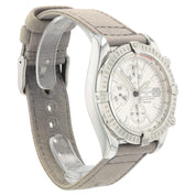 Breitling Chronomat Silver Dial Stainless Steel 44mm Automatic Mens Watch A13356