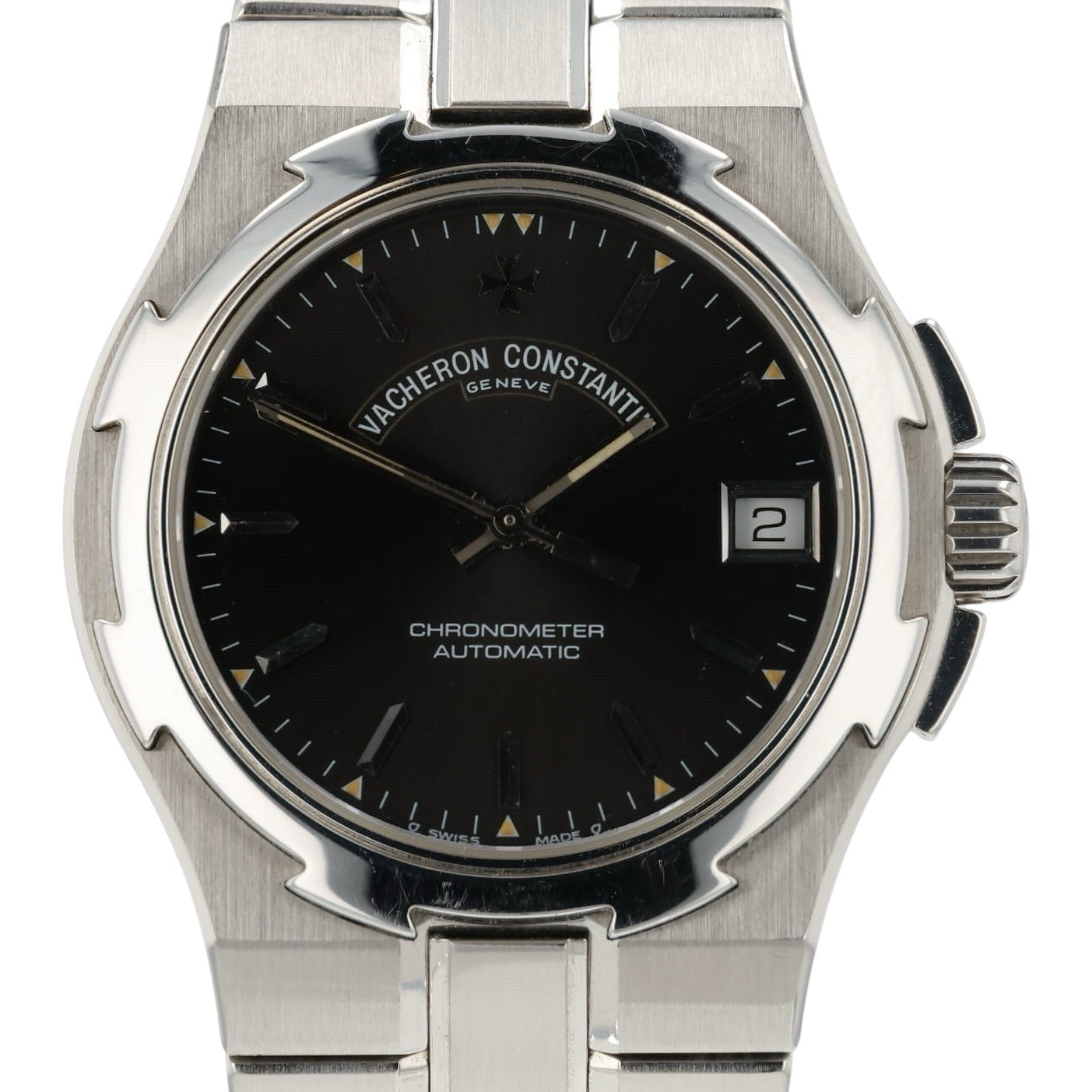 Vacheron Constantin Black Dial Stainless Steel 35mm Automatic Men’s Watch 42050