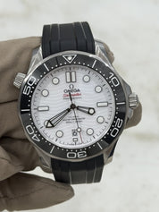 2020 Omega Seamaster Steel White Dial 42mm Automatic Watch 210.32.42.20.04.001