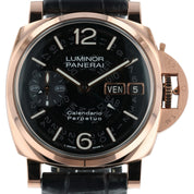 Panerai Luminor Goldtech 18k Rose Gold Black Dial 47mm Automatic Mens PAM01269