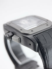 Cartier Santos 100 Chronograph Titanium Black 46mm Automatic Watch W2020005