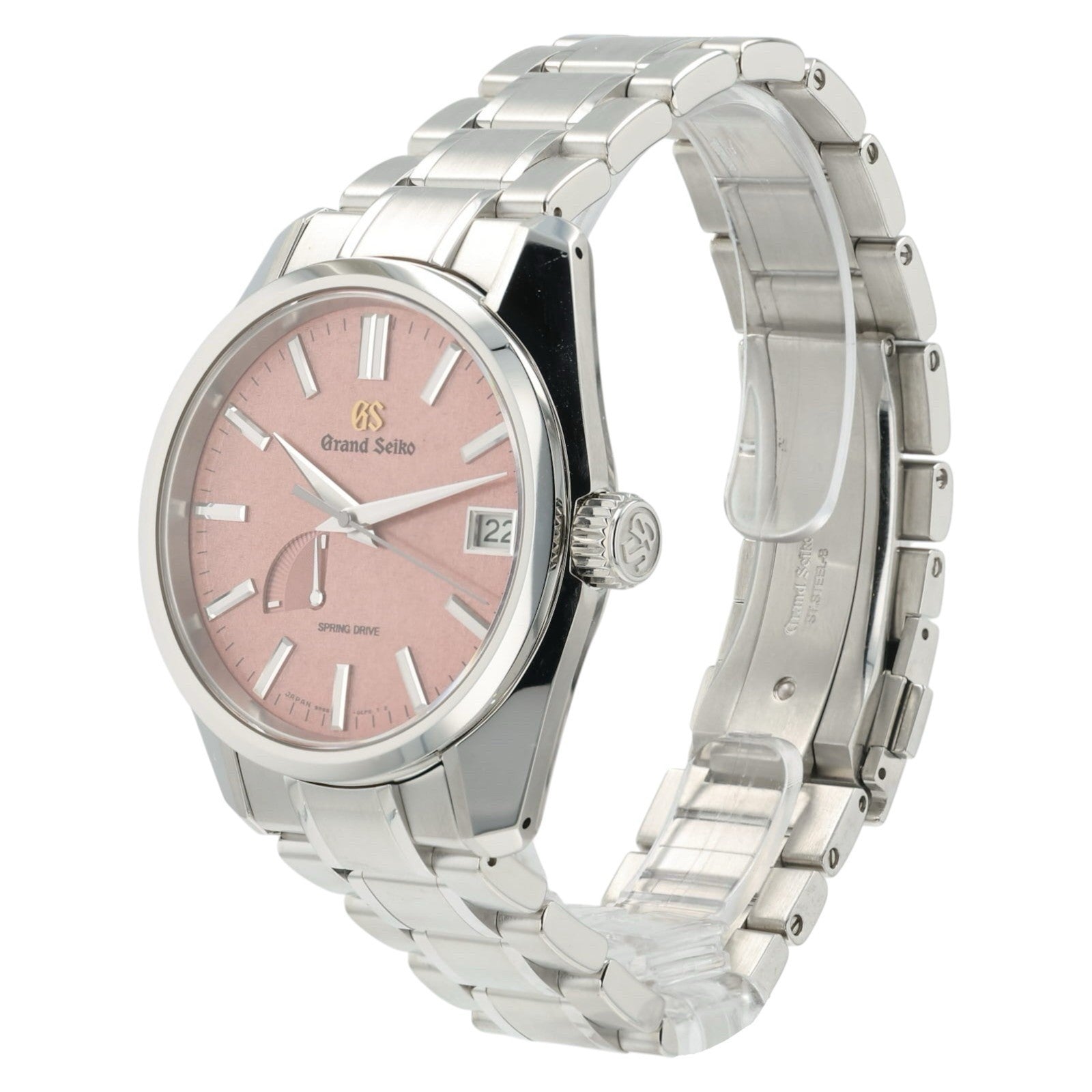 Grand Seiko Sunrise Kira Zuri Pink Dial Steel 40mm Automatic Men’s Watch SBGA509