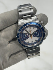 Tudor Heritage Chronograph Blue Stainless Steel 42mm Automatic Mens Watch 70330B