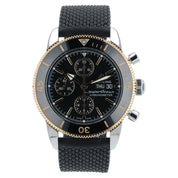 Breitling SuperOcean Heritage Black Dial Gold & Steel 44mm Auto Watch U13313