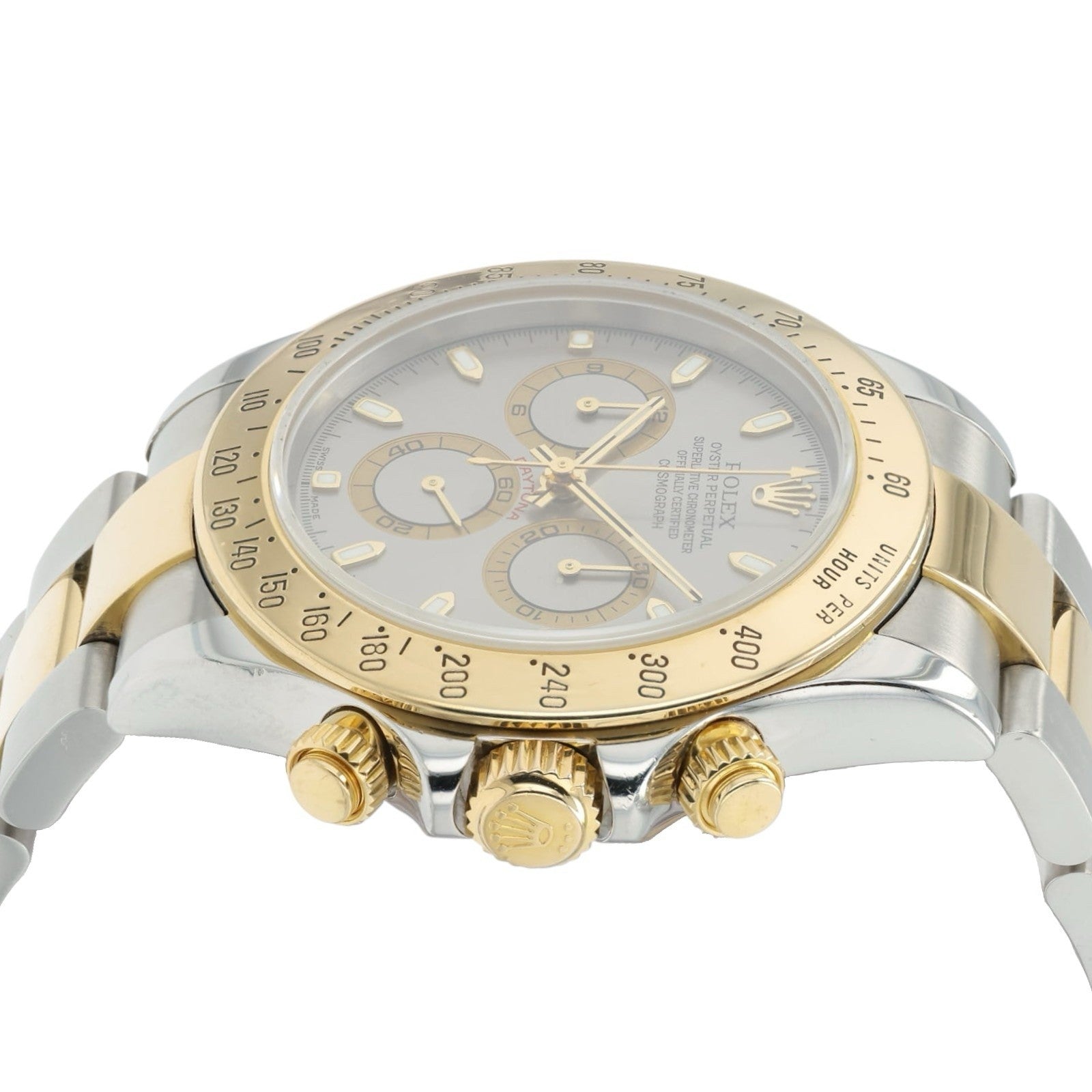 Rolex Daytona Silver Color Dial Gold & Steel 40mm Automatic Men’s Watch 116523