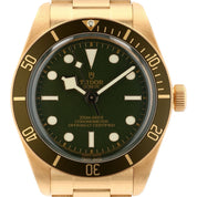 2024 Tudor Black Bay 18k Yellow Gold Green Dial Automatic Men's Watch 79018V