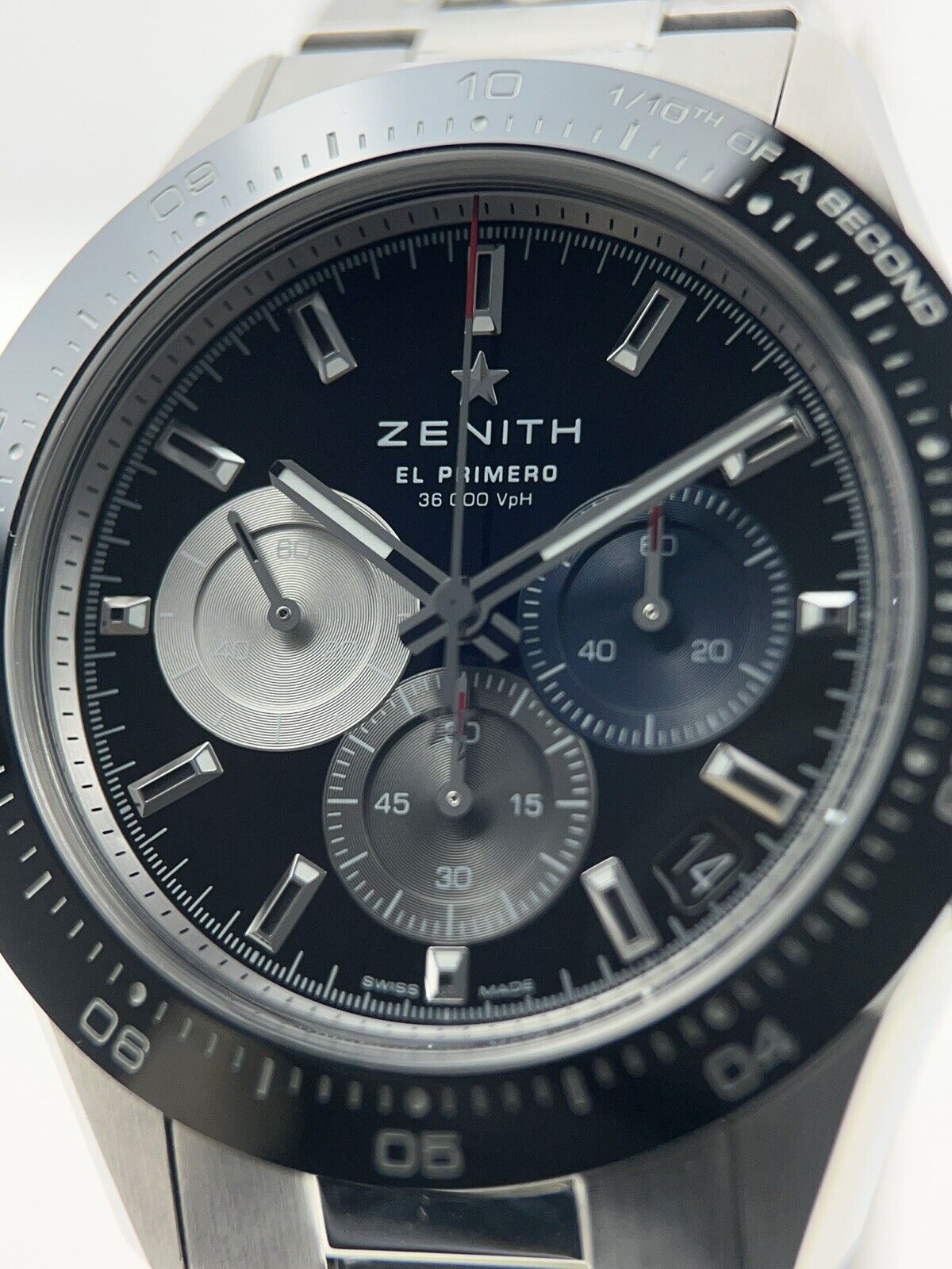 2023 NEW Zenith Chronomaster Sport 41mm Black Dial 03.3100/3600 Automatic Watch