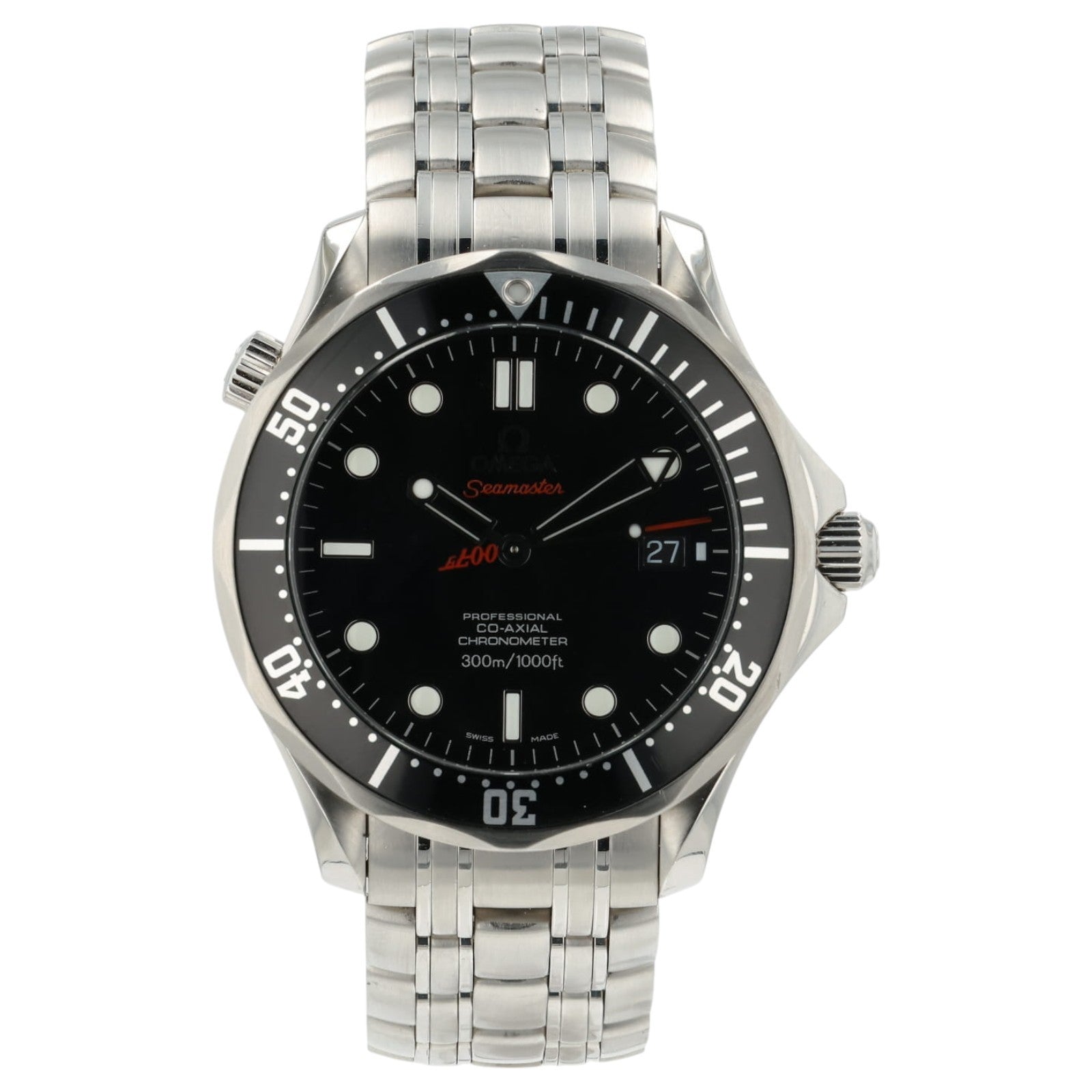 Omega Seamaster Black Dial Stainless Steel 41mm Automatic 212.30.41.20.01.001