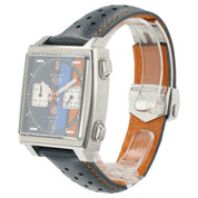 Tag Heuer Monaco Gulf Blue Dial Stainless Steel 39mm Automatic Men’s CAW211R
