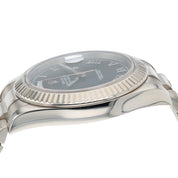Rolex Day-Date II 18k White Gold Black Dial 41mm Automatic Men’s Watch 218239