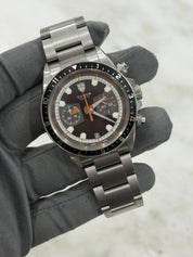 Tudor Heritage Chronograph Auto 42mm Stainless Steel Mens Watch 70330N B&P