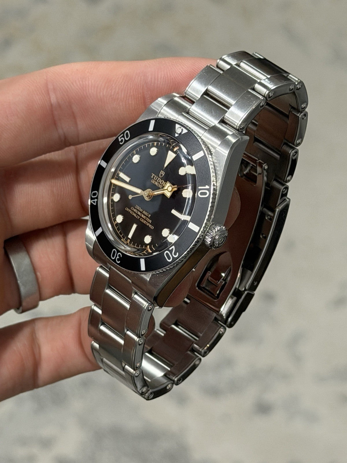 Tudor Black Bay 54 Black Dial Stainless Steel 37mm Auto Mens Watch 79000N