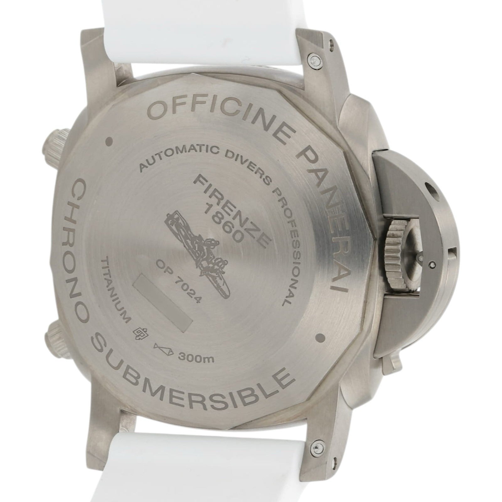Panerai Submersible Flyback Black Dial Titanium 47mm Automatic Mens PAM00614