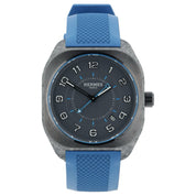 Hermes H08 Carbon & Titanium Gray Dial 42mm Automatic Movement Men’s Watch