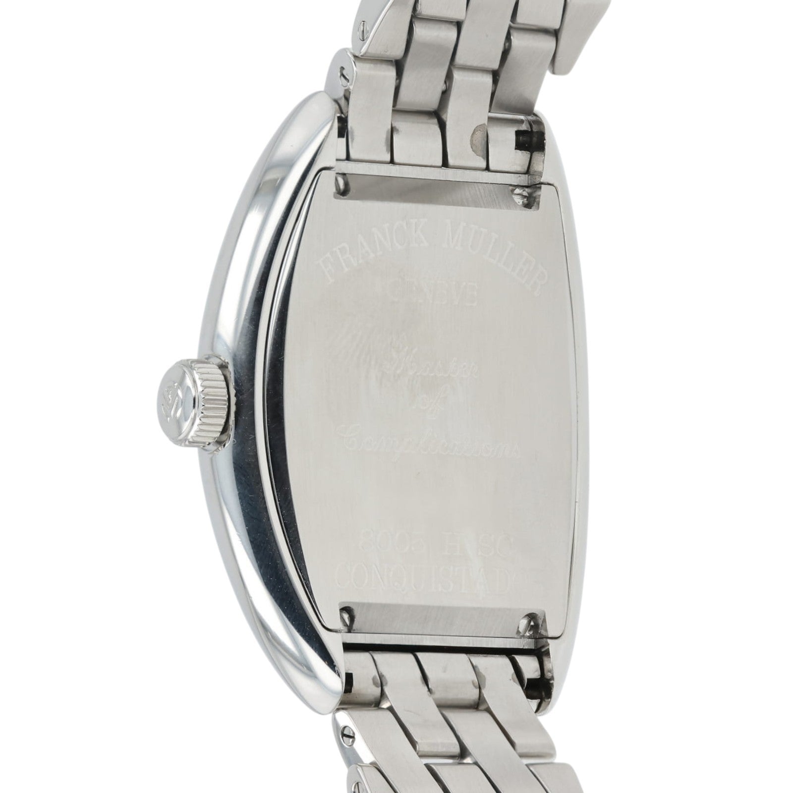 Franck Muller Conquistidor Black Dial Steel 33x40mm Automatic Mens 8005 H SC