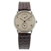Vacheron Constantin 950 Platinum Silver Dial 31mm Automatic Mens Watch 48100/1