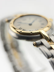 Cartier Panthere Vendome Gold & Steel Silver Dial 23.5mm Quartz Womens 1057920