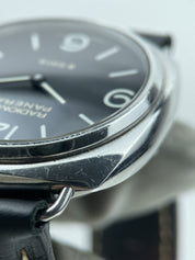 Panerai Radiomir 8 Days Stainless Steel Black Dial Hand Wind Mens Watch PAM00610