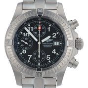 Breitling Avenger Chronograph Black Dial Titanium 44mm Automatic Men’s E13360