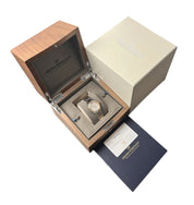 Girard Perregaux Laureato White Dial Rose Gold and Steel 34mm Quartz Watch 80189