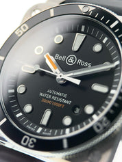 Bell & Ross BR 03-92 Stainless Steel Black Dial 42mm Automatic Mens Watch BR03
