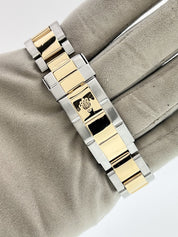 Rolex Submariner Date Gold & Steel Blue Dial 40mm Automatic Watch 16613LB