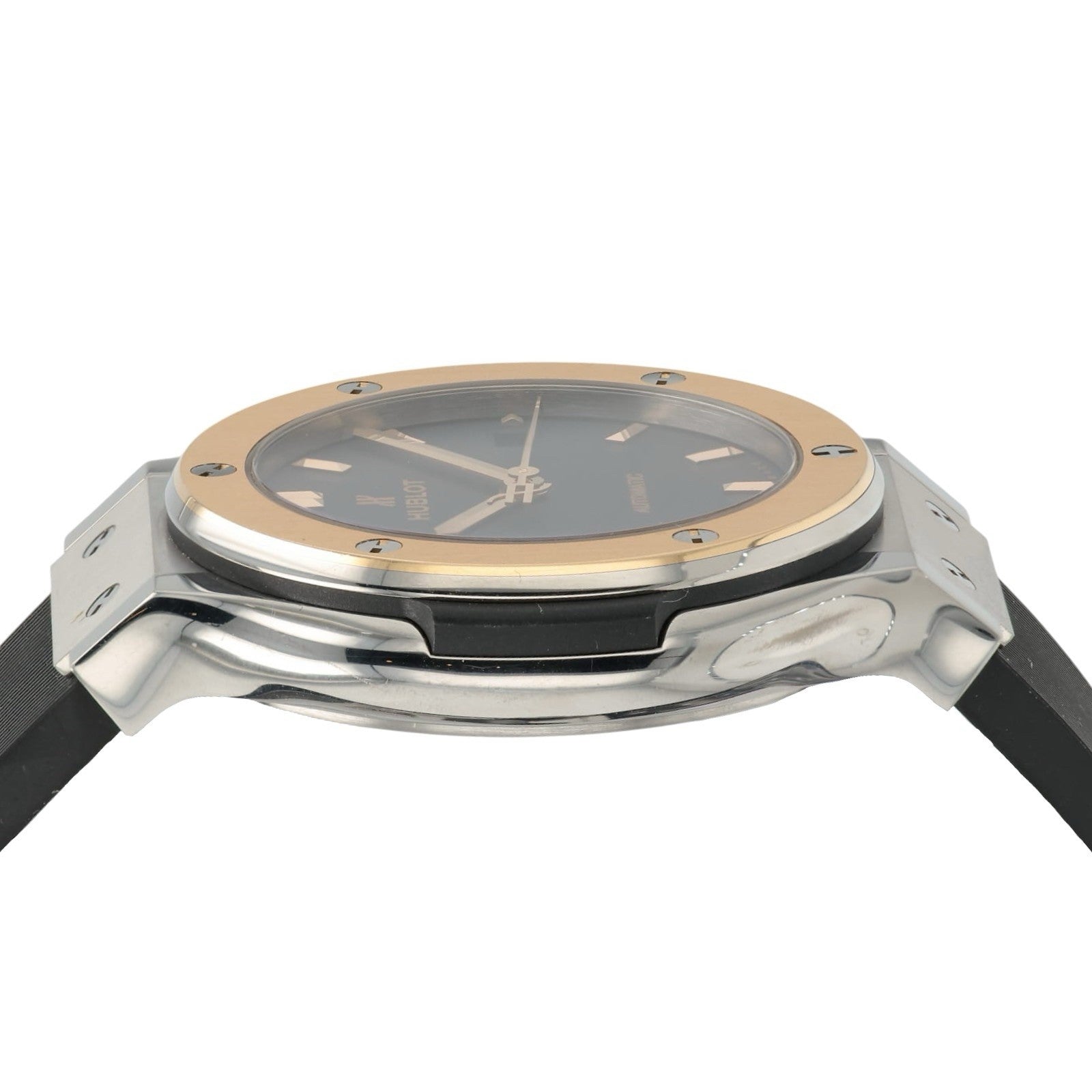 Hublot Classic Fusion Black Dial Steel and Gold 38mm Automatic 565.NO.118.RX