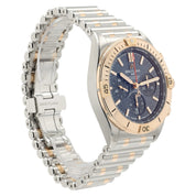 Breitling Chronomat B01 Black MOP Dial 18k Rose Gold & Steel LE 42mm Mens UB0134