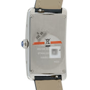 Cartier Tank Large Americaine Silver Dial Steel 24mm Auto Men's Watch WSTA0083