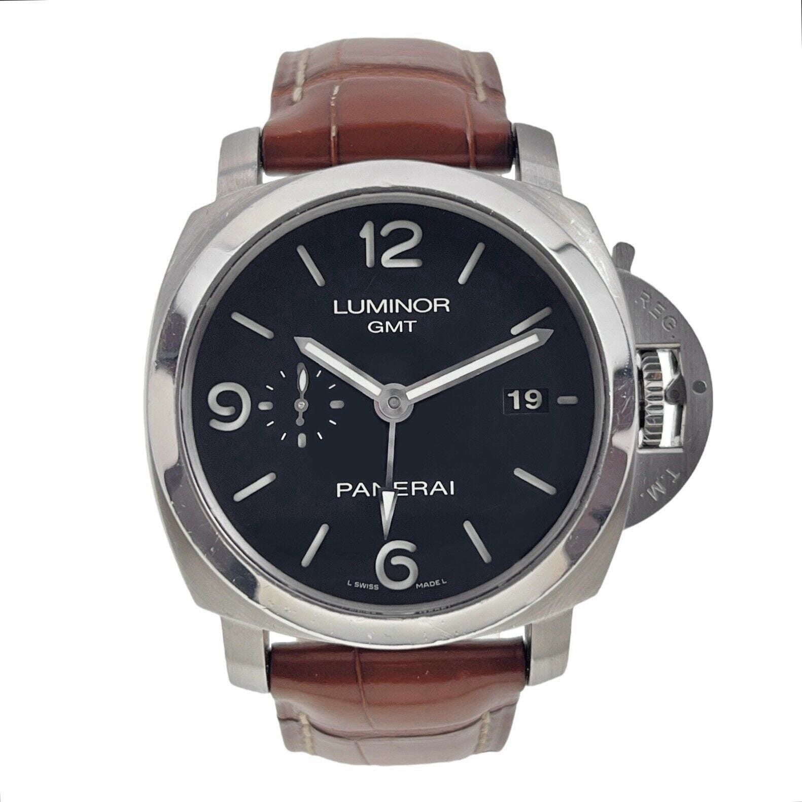 Panerai Luminor 1950 3 Days GMT Steel 44mm Automatic Men’s Watch PAM00320