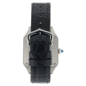 Cartier Santos Dumont Silver Dial Steel and Gold 31mm Quartz Mens Watch W2SA0011